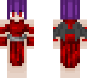 red princess w/ wings
