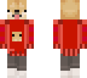 red sweater doge