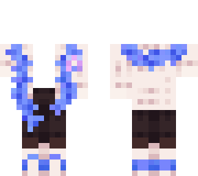 wilburs new skin clothes but in blue