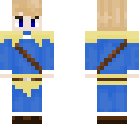 blue and yellow boya