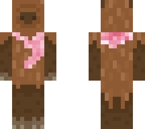 capybara pink scarf