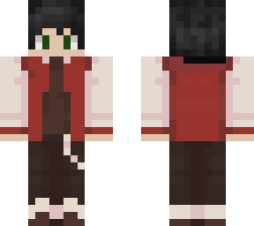 casual fit black hair boy