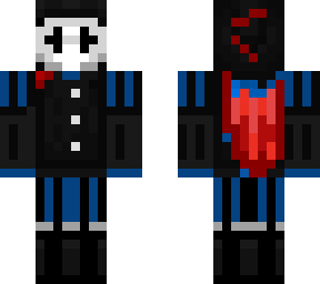 clown pierce blue