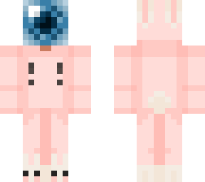 eyeball bunny onesie