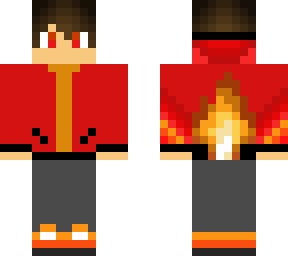 fireredst minecraft skins
