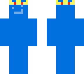 blue blob man