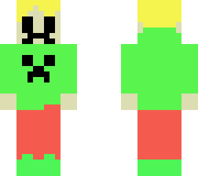 me with a creeper hoodie with mumbo jumbo's mustach