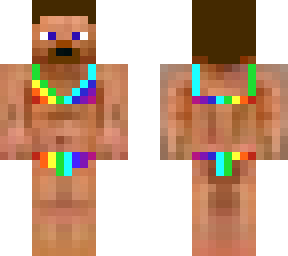 rainbow steve bikini