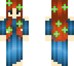 red hair goddess of the forest