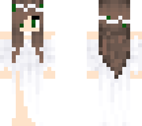 white dress