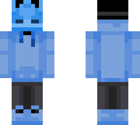blue mask and hoodie 2.0