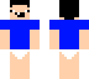 blue shirt noob