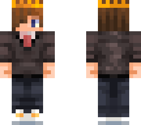 dude with crown and suit