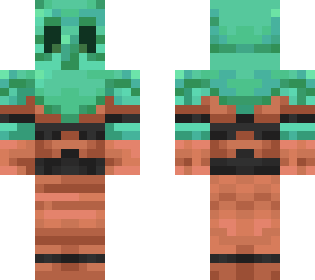 half oxidized copper golem