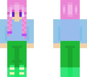 i made a skin with grayscale! idk what it looks like..
