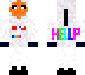 orange nosa astronaut