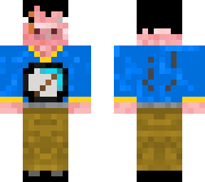 pig crafter with myanmar crafter shirt