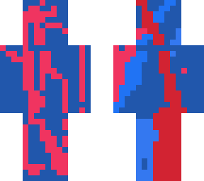 red s blue