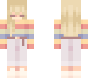 retro skin blond