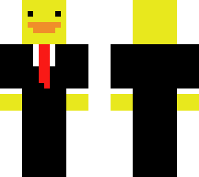 duck in a suit