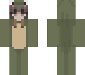 girl in frog pajamas