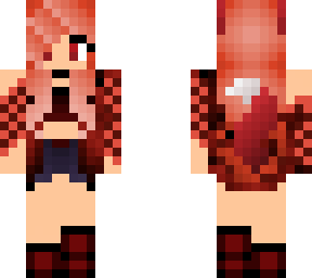 hot flaming red bad-girl wolf