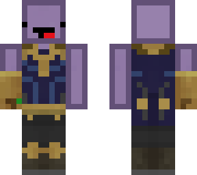 noob thanos with infinity gauntlet