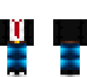 ob - black schoolboy fit w/ belt v3