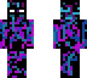 purple and blue corruption