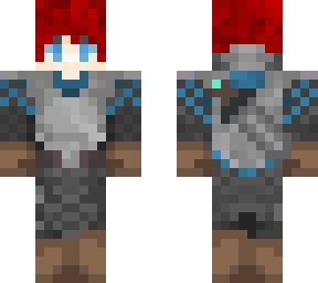 red haired knight