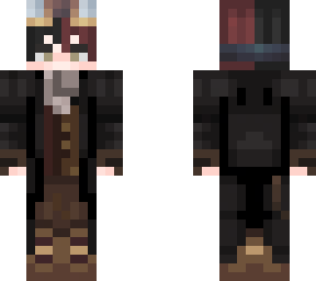 steampunk kid 4 (split red/black)