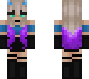 blue devil girl