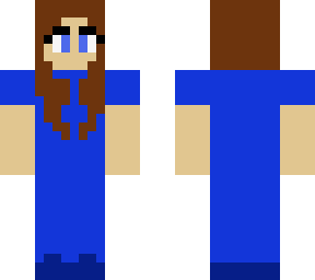 blue girl