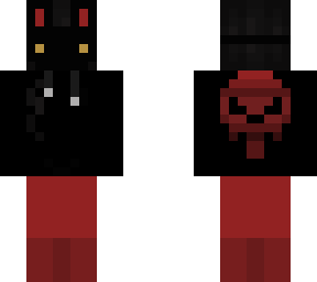 bunny mask devil girl