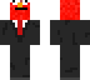 elmo in a suit