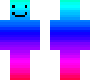 neon guy with smily face