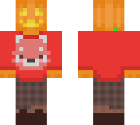 spooky red panda hodie