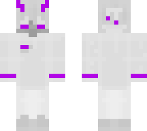 white purple demon