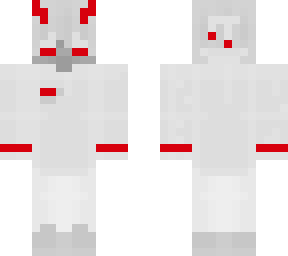 white red demon
