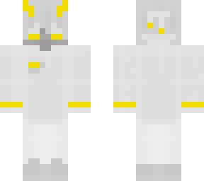 white yellow demon