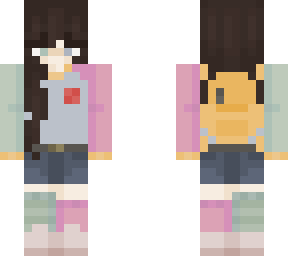 yellow backpack