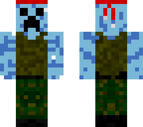 crepper azul militar