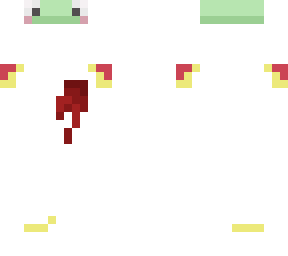 frog hat royal with blood from chest (idk)