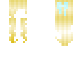 gold digger hair base with bow