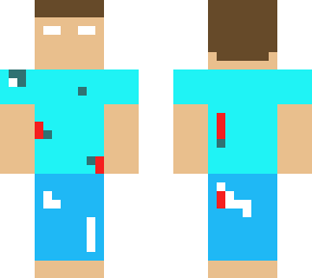herobrine sliced by gameknight999's blade