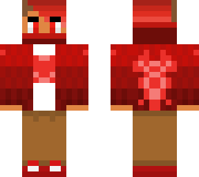 lycan hoodie (red hooded)