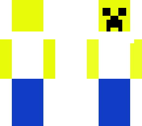 minecraft creeper/homer simpson