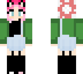 pink catgirl mushroom
