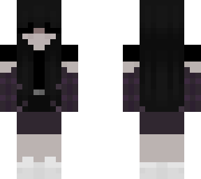 purple emo girl