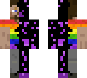 rainbow enderman